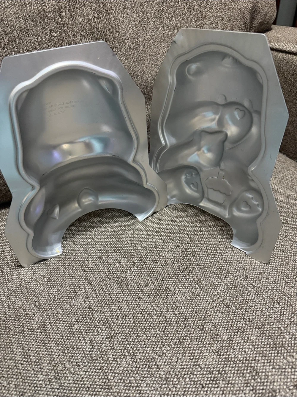 1984 Care Bear 3D Cake Mold Birthday Cupcake & Hearts
